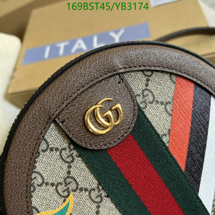 Gucci Bag-(Mirror)-Marmont,Code: YB3174,$: 169USD