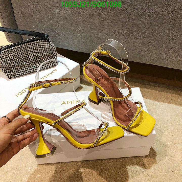 Women Shoes-Amina Muaddi, Code:S061098,$: 105USD