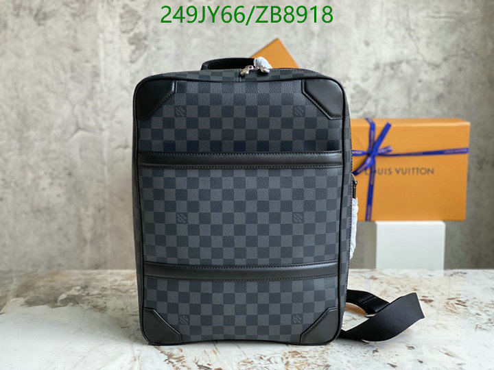 LV Bags-(Mirror)-Backpack-,Code: ZB8918,$: 249USD