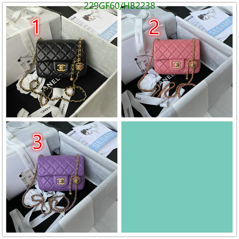 Chanel Bags -(Mirror)-Diagonal-,Code: HB2238,$: 229USD