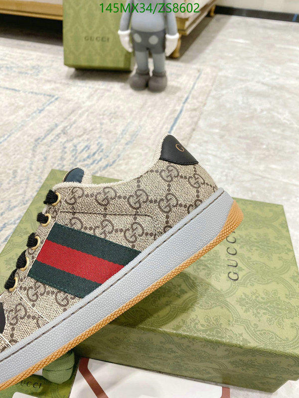 Men shoes-Gucci, Code: ZS8602,$: 145USD