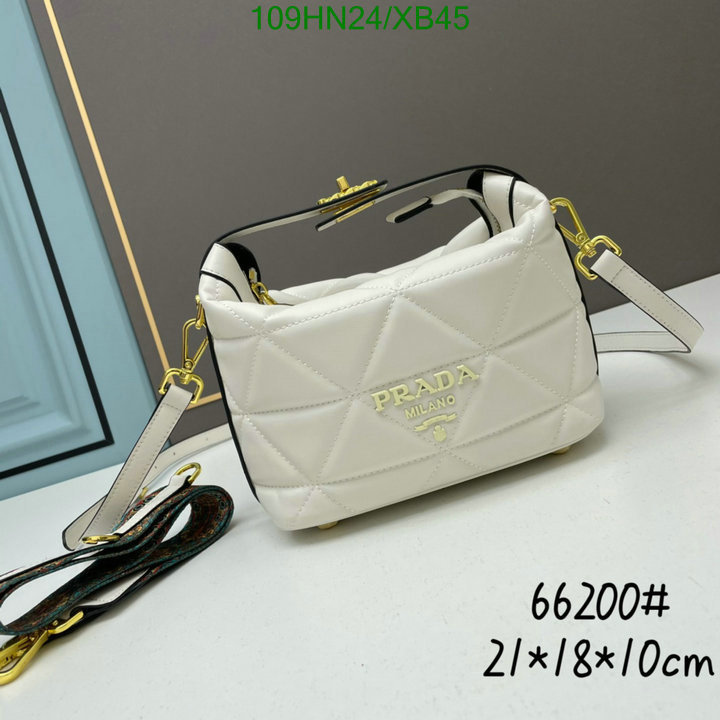 Prada Bag-(4A)-Diagonal-,Code: XB45,$: 109USD