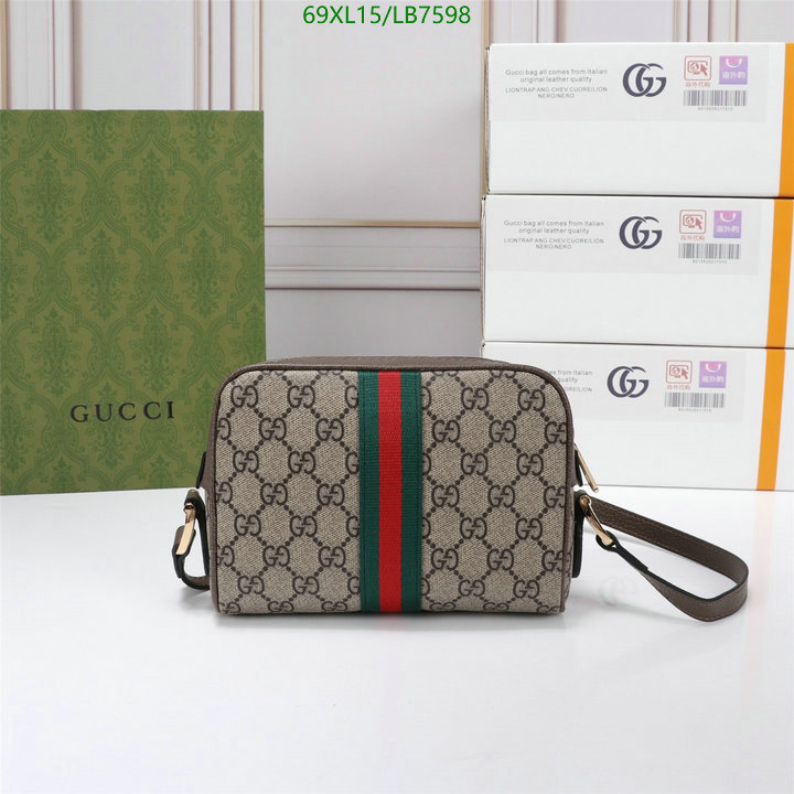 Gucci Bag-(4A)-Ophidia-G,Code: LB7598,$: 69USD