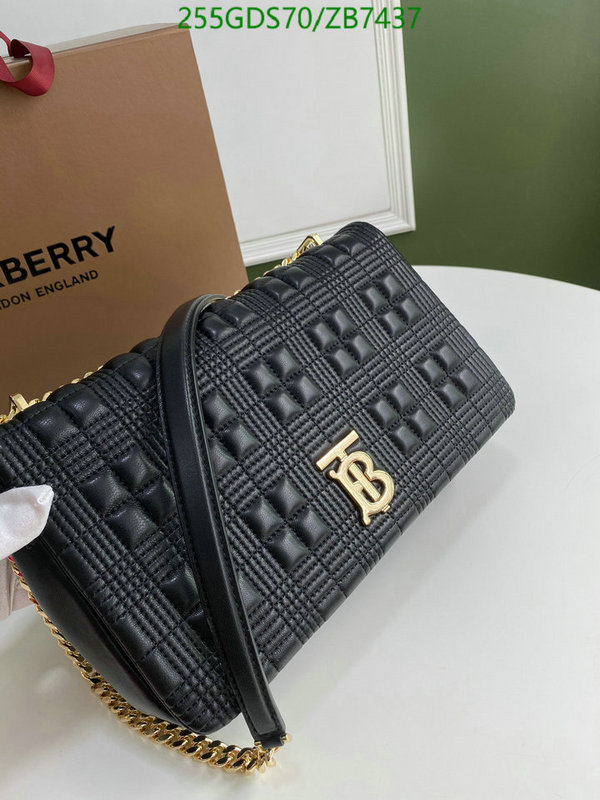 Burberry Bag-(Mirror)-Diagonal-,Code: ZB7437,$: 255USD