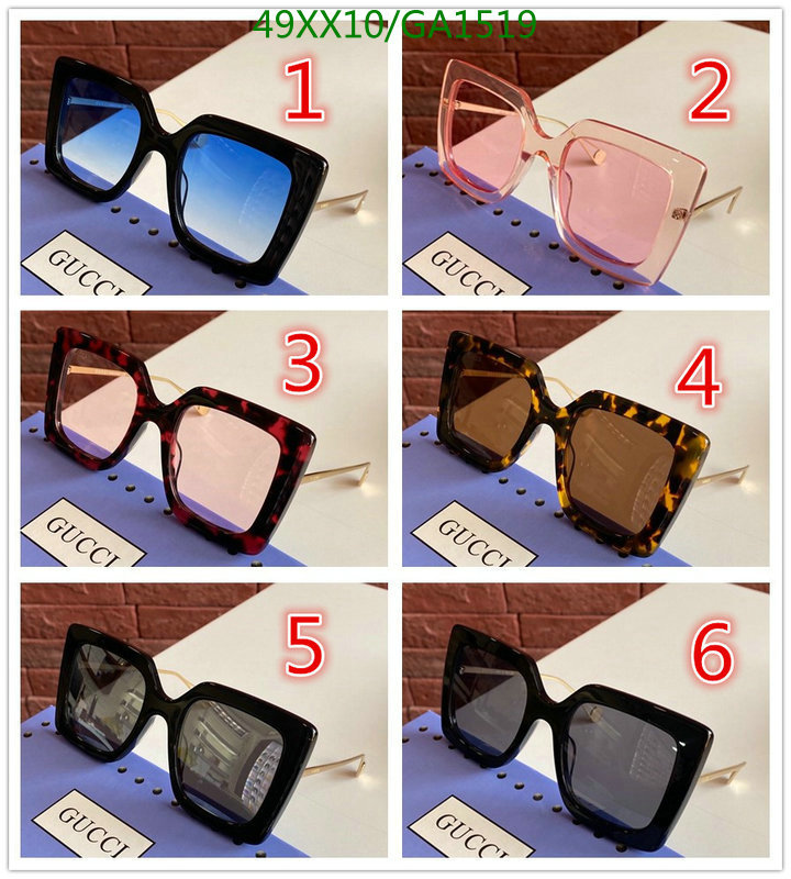 Glasses-Gucci, Code: GA1519,$: 49USD