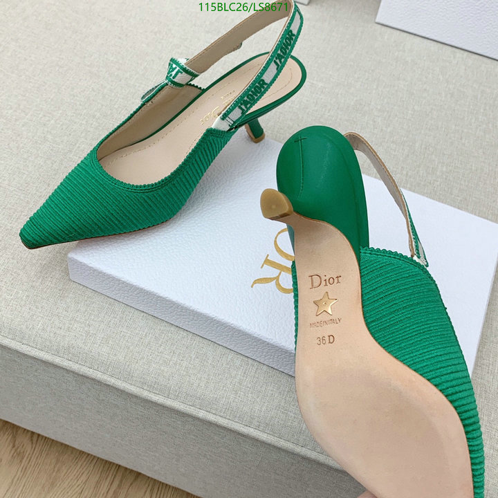 Women Shoes-Dior,Code: LS8671,$: 115USD