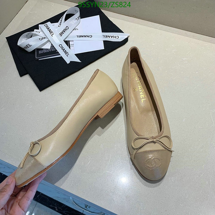 Chanel-Ballet Shoes,Code: ZS824,$: 95USD