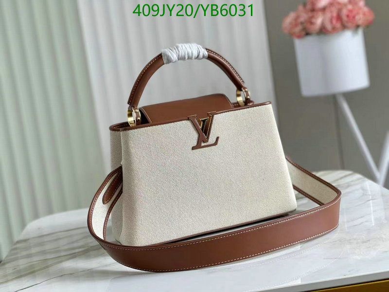 LV Bags-(Mirror)-Handbag-,Code: YB6031,