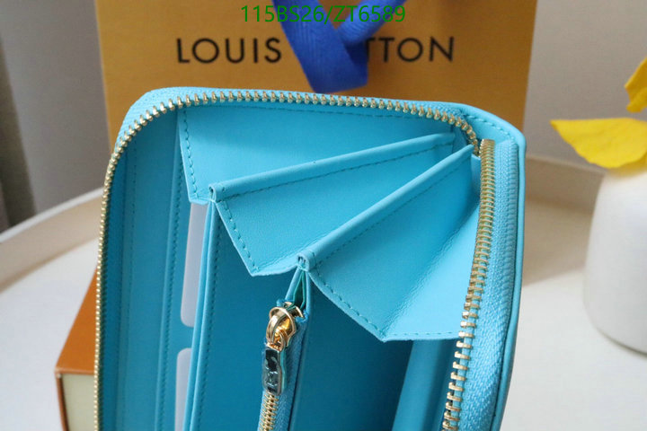 LV Bags-(Mirror)-Wallet-,Code: ZT6589,$: 115USD