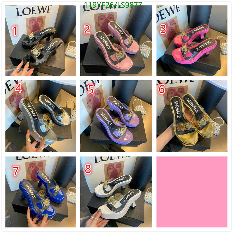 Women Shoes-Versace, Code: LS9877,$: 119USD