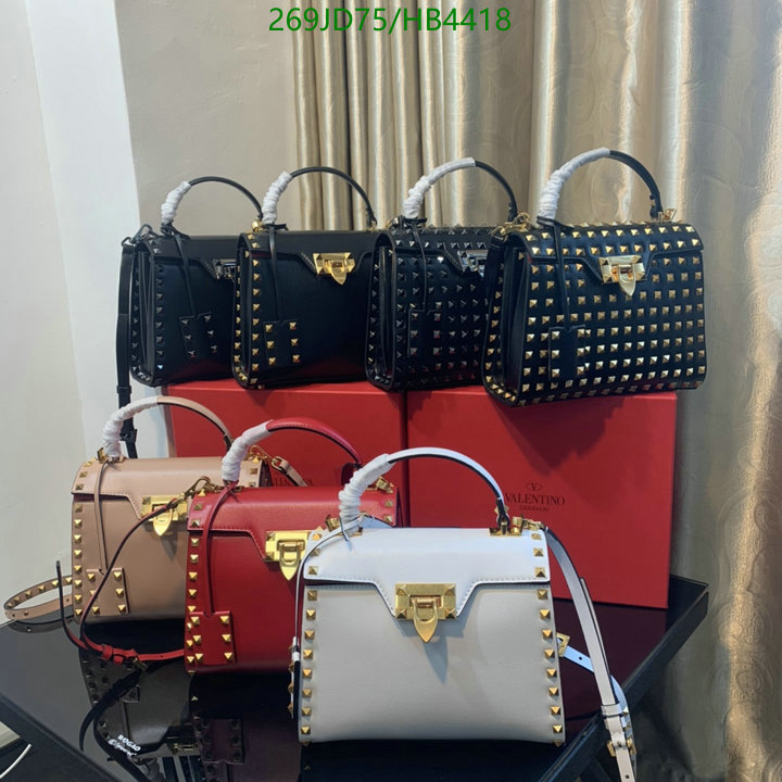 Valentino Bag-(Mirror)-Diagonal-,Code: HB4418,$: 269USD