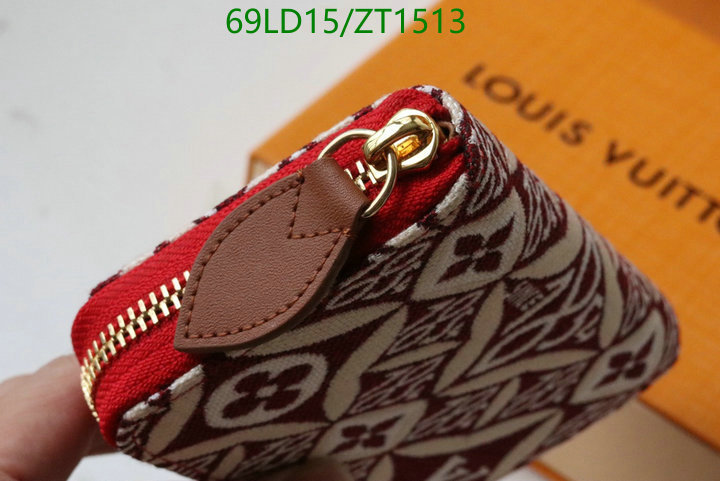 LV Bags-(Mirror)-Wallet-,Code: ZT1513,$: 69USD