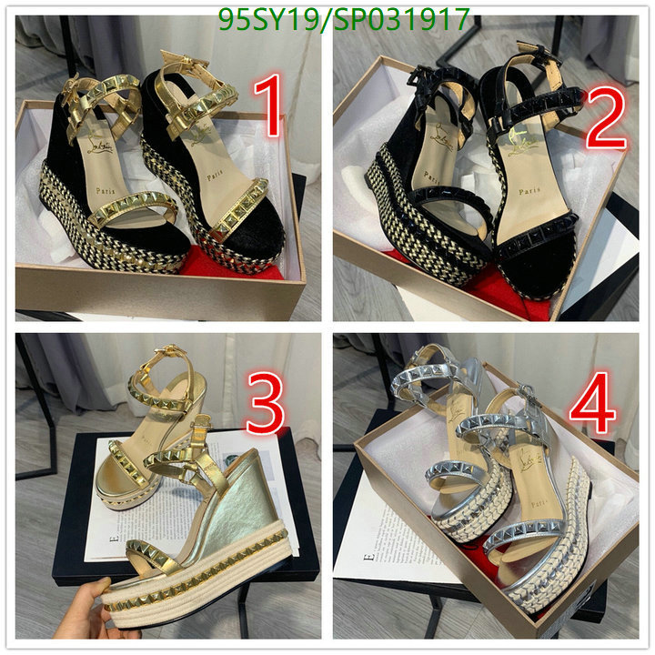 Women Shoes- Christian Louboutin, Code: SP031917,$: 95USD