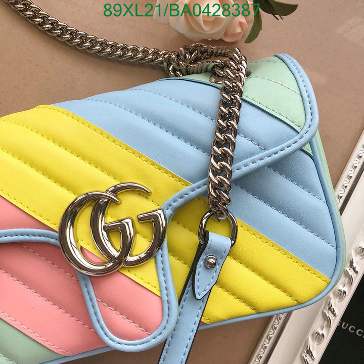 Gucci Bag-(4A)-Marmont,Code:BA0428387,$: 89USD