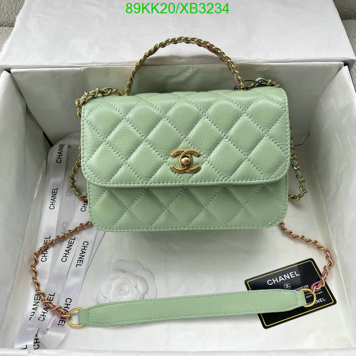 Chanel Bags ( 4A )-Diagonal-,Code: XB3234,$: 89USD