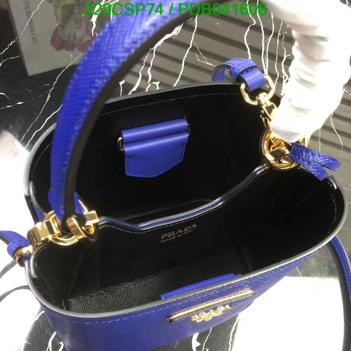 Prada Bag-(Mirror)-Diagonal-,Code: PDB041608,$: 229USD