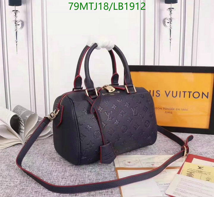 LV Bags-(4A)-Speedy-,Code: LB1912,$: 79USD