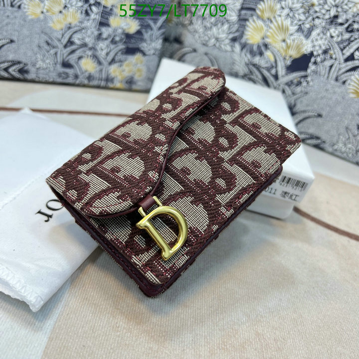 Dior Bags-(4A)-Wallet,Code: LT7709,$: 55USD