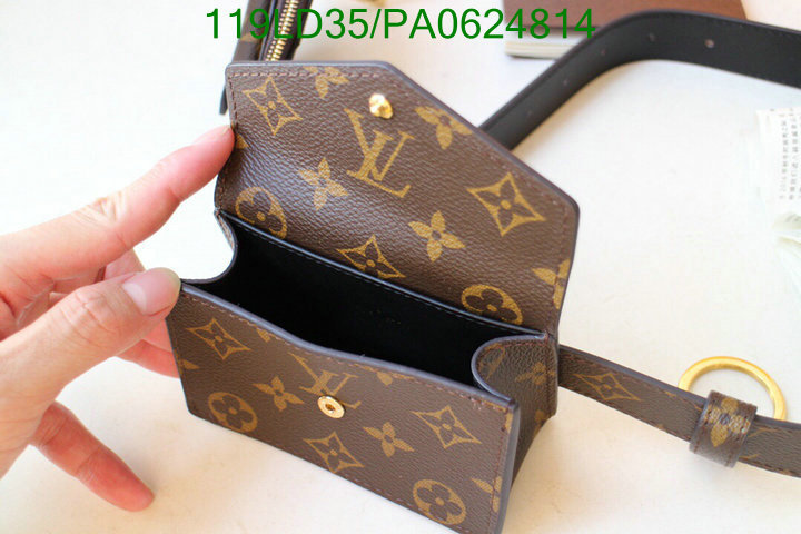 LV Bags-(Mirror)-Wallet-,Code: PA0624814,$: 119USD