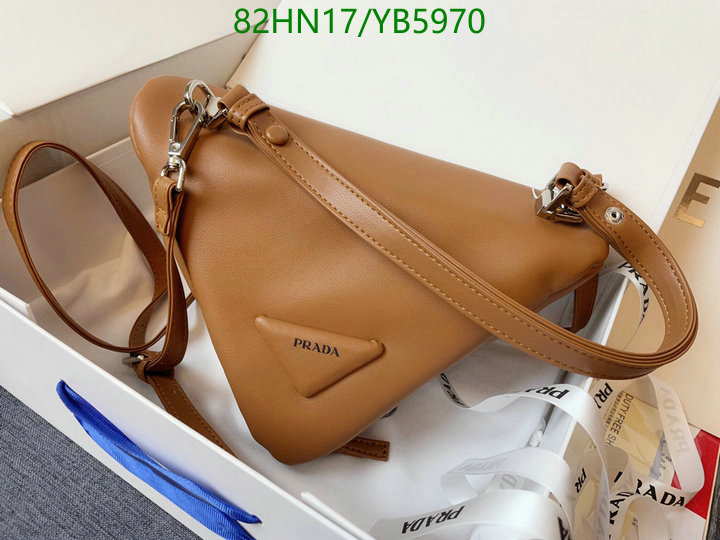 Prada Bag-(4A)-Triangle-,Code: YB5970,$: 82USD