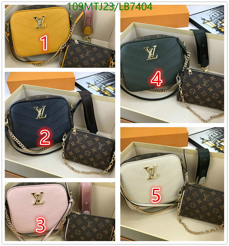 LV Bags-(4A)-New Wave Multi-Pochette-,Code: LB7404,$: 109USD