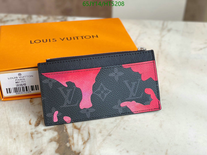 LV Bags-(Mirror)-Wallet-,Code: HT5208,$: 65USD