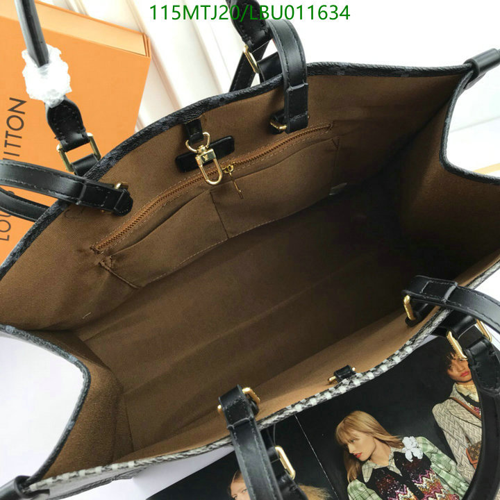 LV Bags-(4A)-Handbag Collection-,Code: LBU011634,$: 115USD