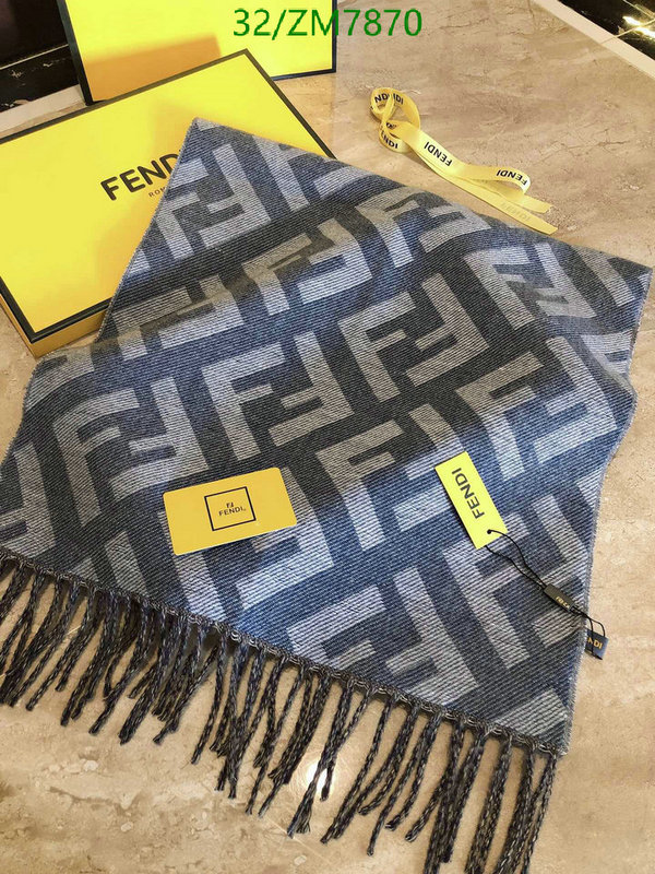 Scarf-Fendi, Code: ZM7870,$: 32USD