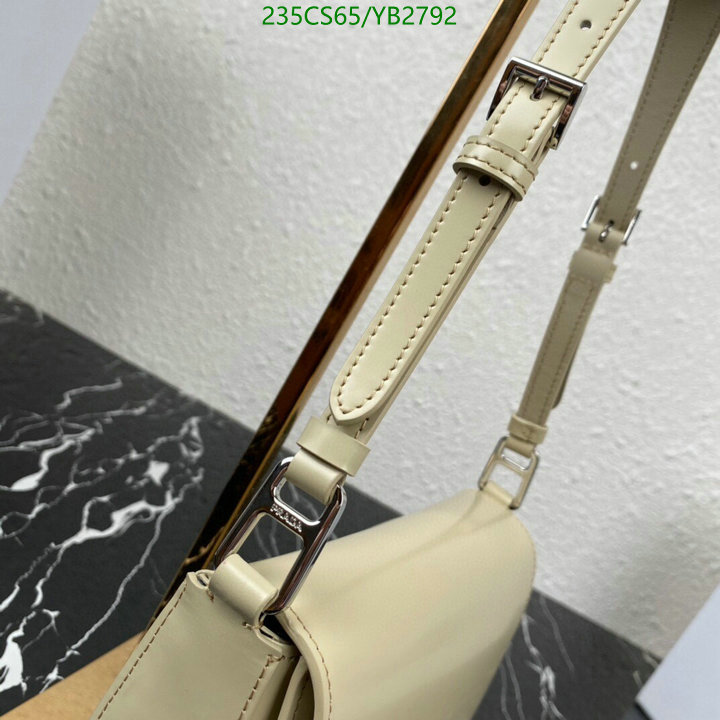 Prada Bag-(Mirror)-Diagonal-,Code: YB2792,$: 235USD