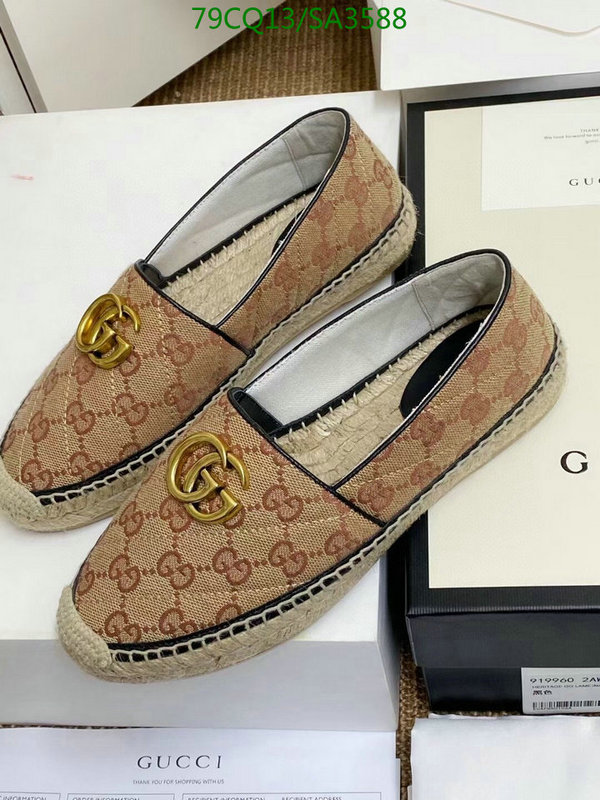 Women Shoes-Gucci, Code: SA3588,$: 79USD