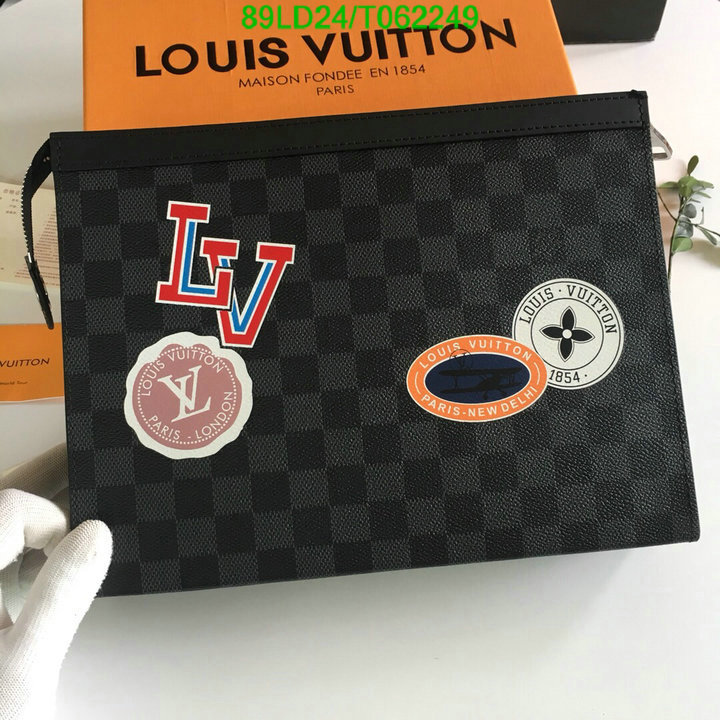 LV Bags-(Mirror)-Wallet-,Code: T062249,$: 89USD