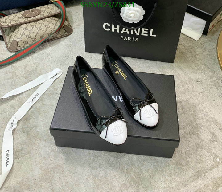 Chanel-Ballet Shoes,Code: ZS831,$: 95USD