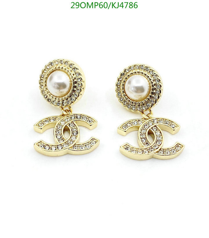 Jewelry-Chanel,Code: KJ4786,$: 29USD