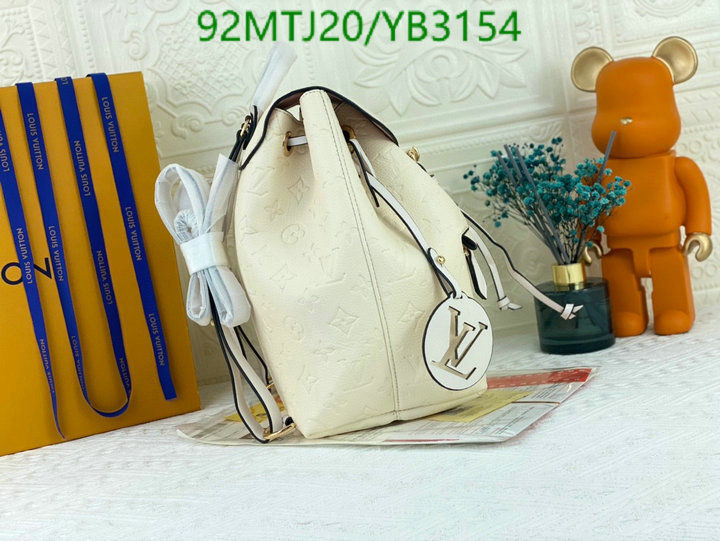 LV Bags-(4A)-Backpack-,Code: YB3154,$: 92USD