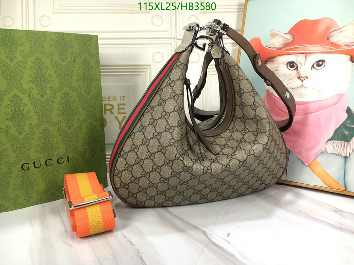 Gucci Bag-(4A)-Diagonal-,Code: HB3580,$: 115USD