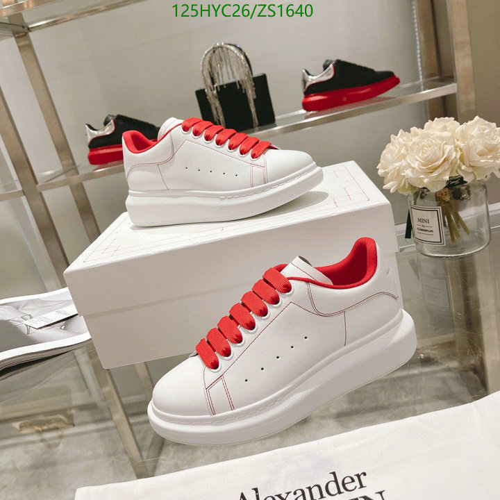 Women Shoes-Alexander Mcqueen, Code: ZS1640,$: 125USD