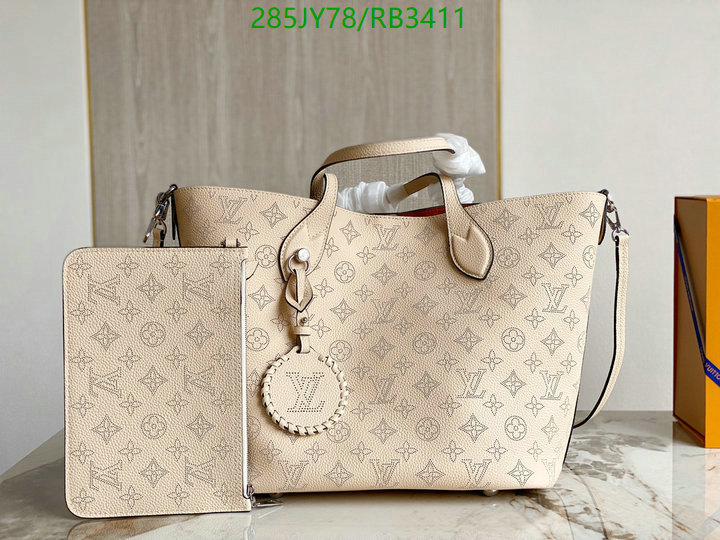 LV Bags-(Mirror)-Handbag-,Code: RB3411,$: 285USD