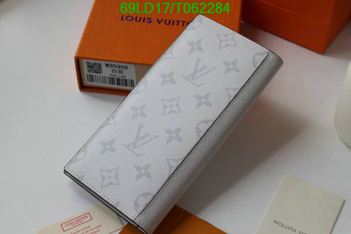 LV Bags-(Mirror)-Wallet-,Code: T062284,$: 69USD