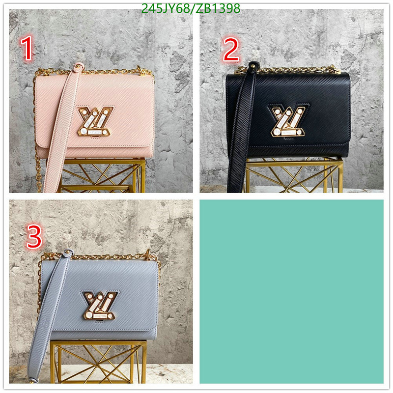 LV Bags-(Mirror)-Pochette MTis-Twist-,Code: ZB1398,$: 245USD