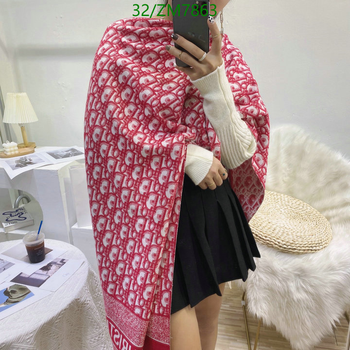 Scarf-Dior, Code: ZM7863,$: 32USD