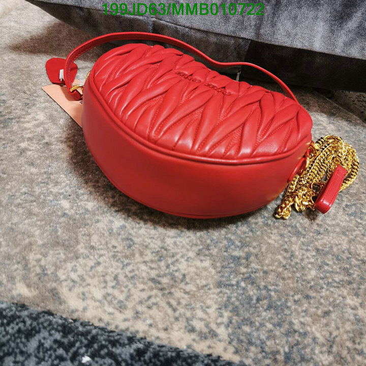 Miu Miu Bag-(Mirror)-Diagonal-,Code: MMB010722,$: 199USD