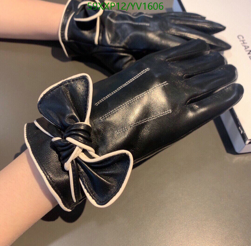 Gloves-Chanel, Code: YV1606,$: 59USD