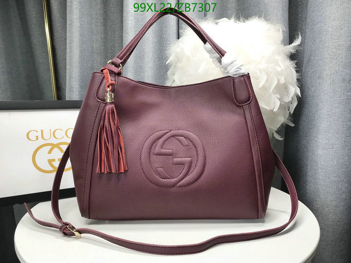 Gucci Bag-(4A)-Handbag-,Code: ZB7307,$: 99USD