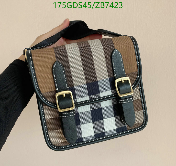 Burberry Bag-(Mirror)-Diagonal-,Code: ZB7423,$: 175USD