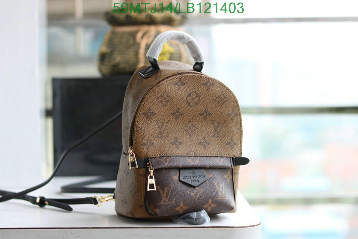 LV Bags-(4A)-Backpack-,Code: LB121403,$: 59USD