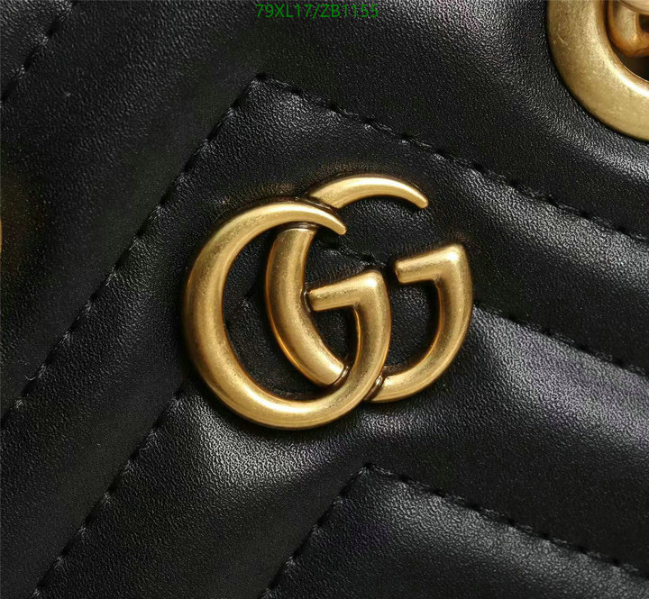 Gucci Bag-(4A)-Marmont,Code: ZB1155,$: 79USD