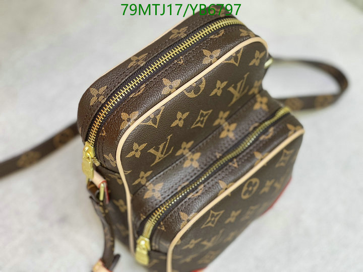 LV Bags-(4A)-Pochette MTis Bag-Twist-,Code: YB6797,$: 79USD