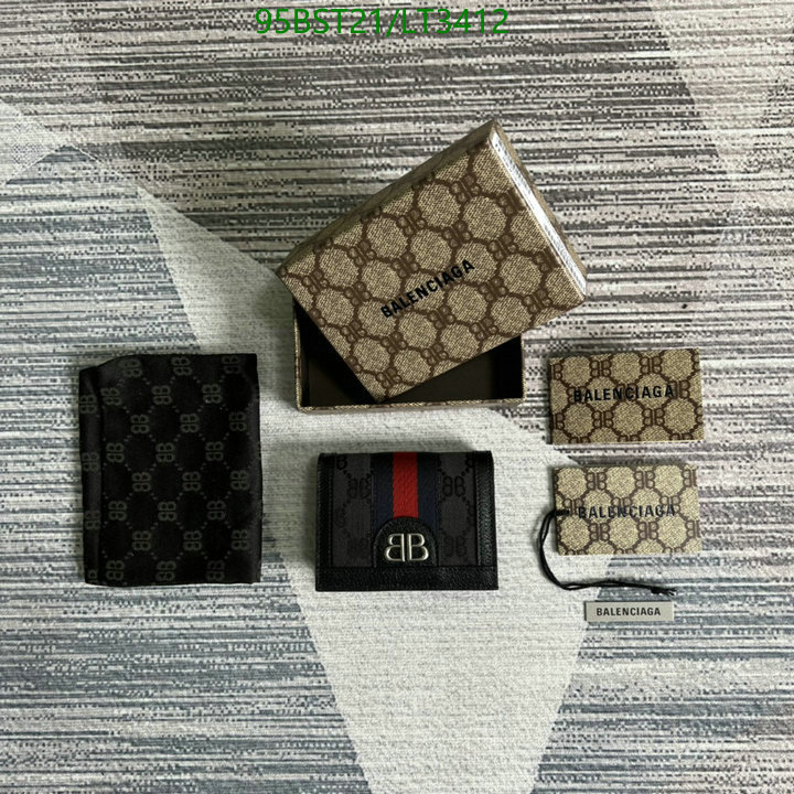 Gucci Bag-(Mirror)-Wallet-,Code: LT3412,$: 95USD