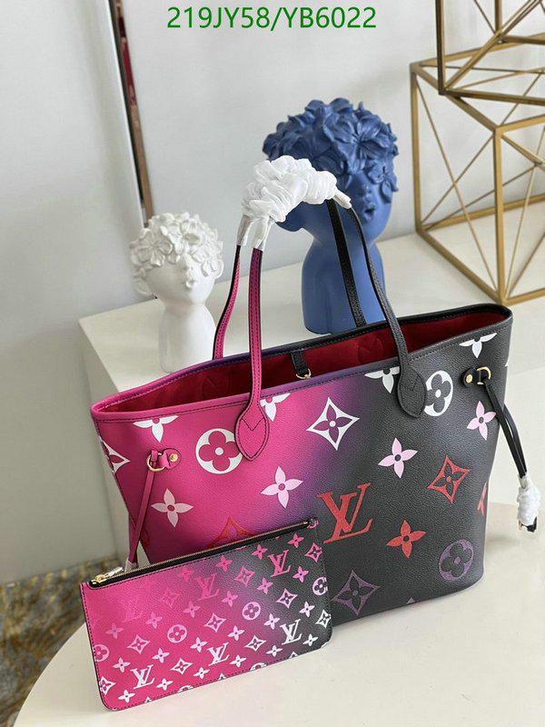 LV Bags-(Mirror)-Neverfull-,Code: YB6022,$: 219USD