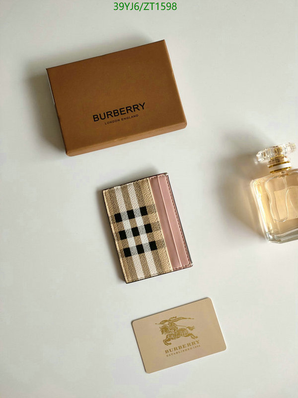 Burberry Bag-(4A)-Wallet-,Code: ZT1598,$: 39USD